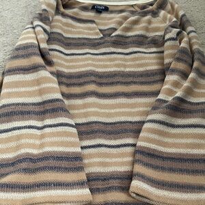 Comfy striped sweater